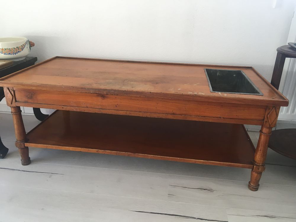 Table basse en bois massif Meubles