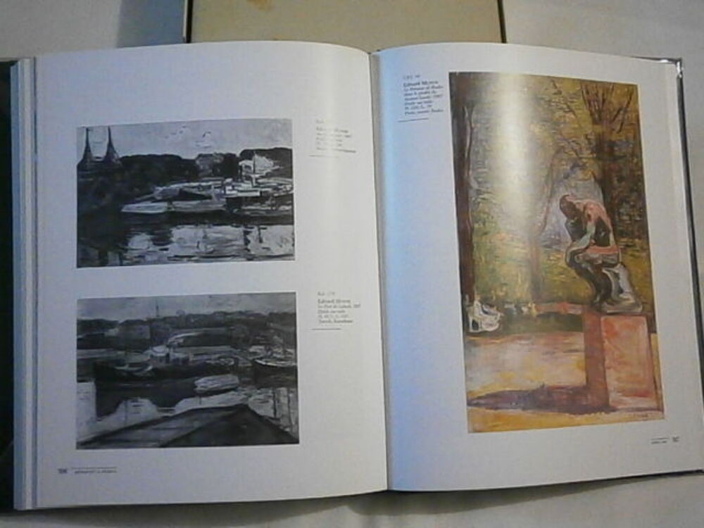 Tr&egrave;s beau livre sur Edvard Munch et la France Livres et BD