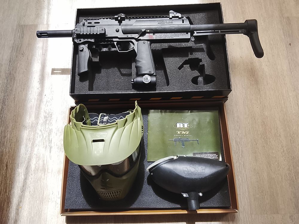 Lanceur paintball TM7 + Masque Sports