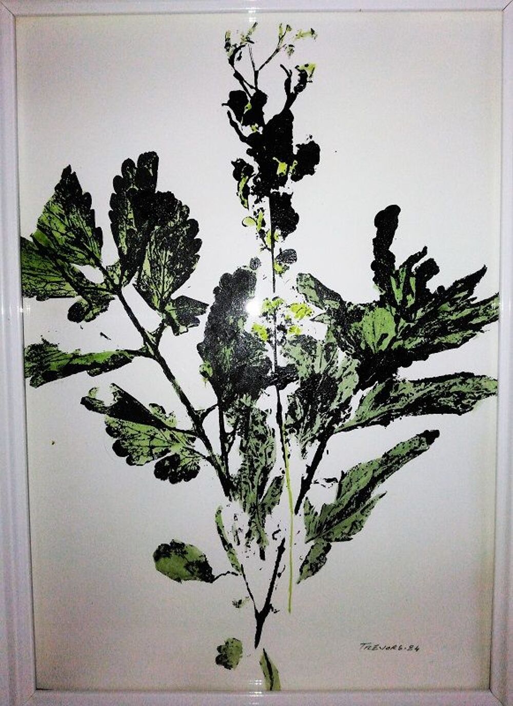 petites peintures vegetales Décoration