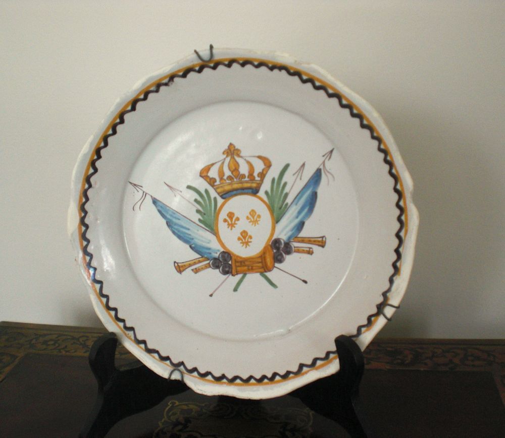 assiette de Nevers Décoration