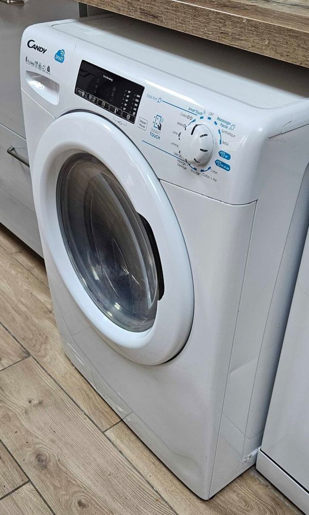 Lave-linge s&eacute;chant hublot Candy CSWS 485TWMRE-47 Electroménager