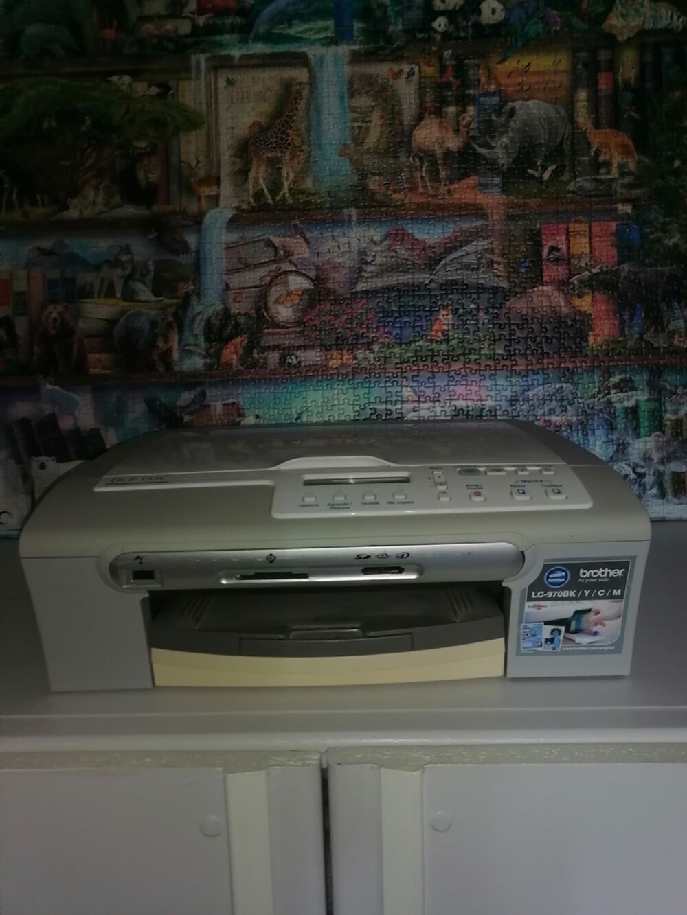 Imprimante Multifonction Brother Beige et Gris sur place Matériel informatique