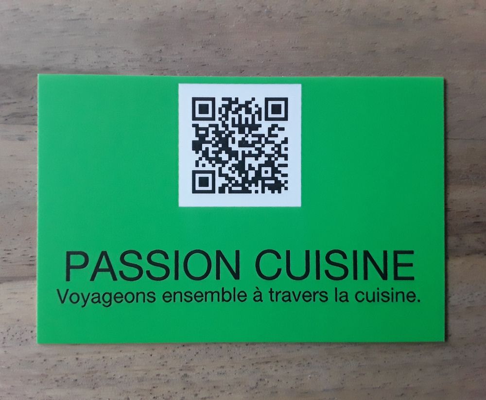  Recettes du monde gratuitement en scannant le QR CODE. Cuisine