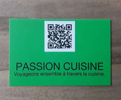  Recettes du monde gratuitement en scannant le QR CODE. 0 Lille (59)