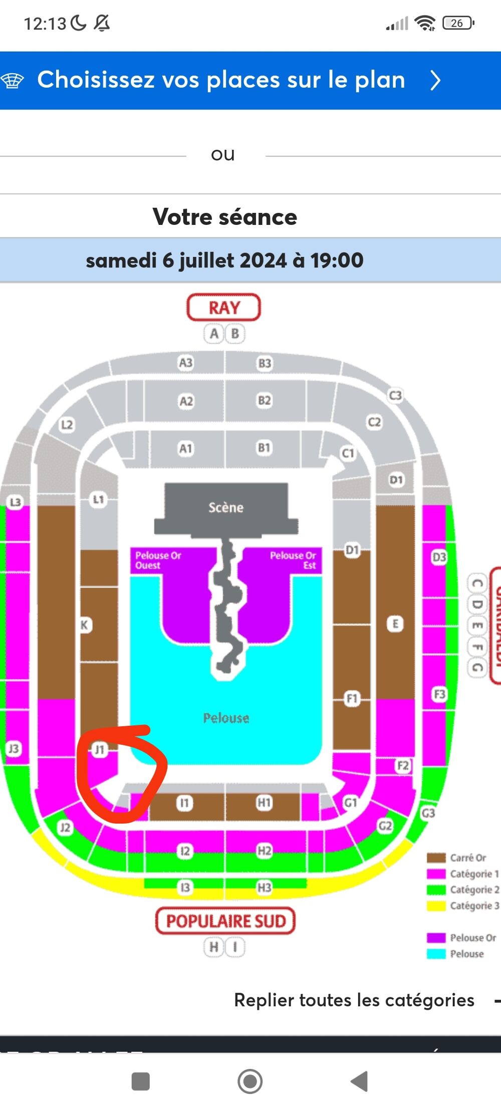 2 places en cat 1 Travis Scott Nice 6 juillet Billetterie