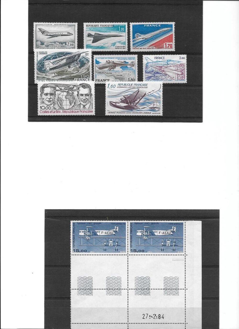 TIMBRES DE FRANCE - Poste A&eacute;rienne 