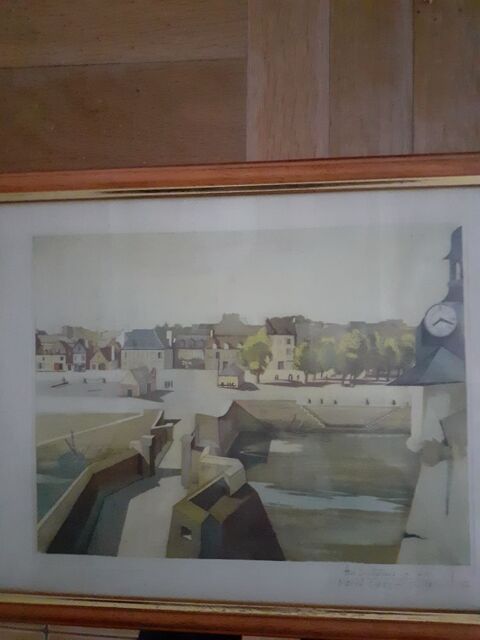 Belle aquarelle de Marcel Gavy-Gouillar 0 Saint-Ch�ron (91)