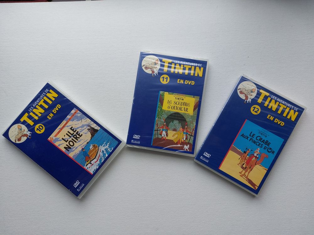 DVD TINTIN DVD et blu-ray