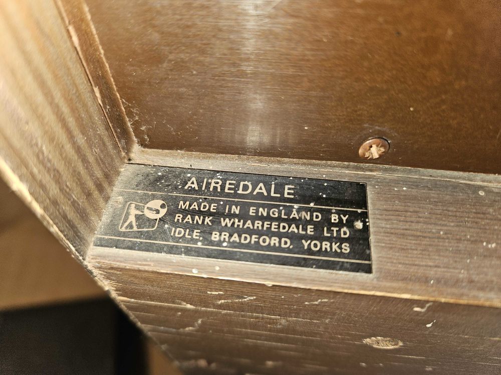 Wharfedale Airedale €" Paire d'enceintes vintage anglaises Audio et hifi