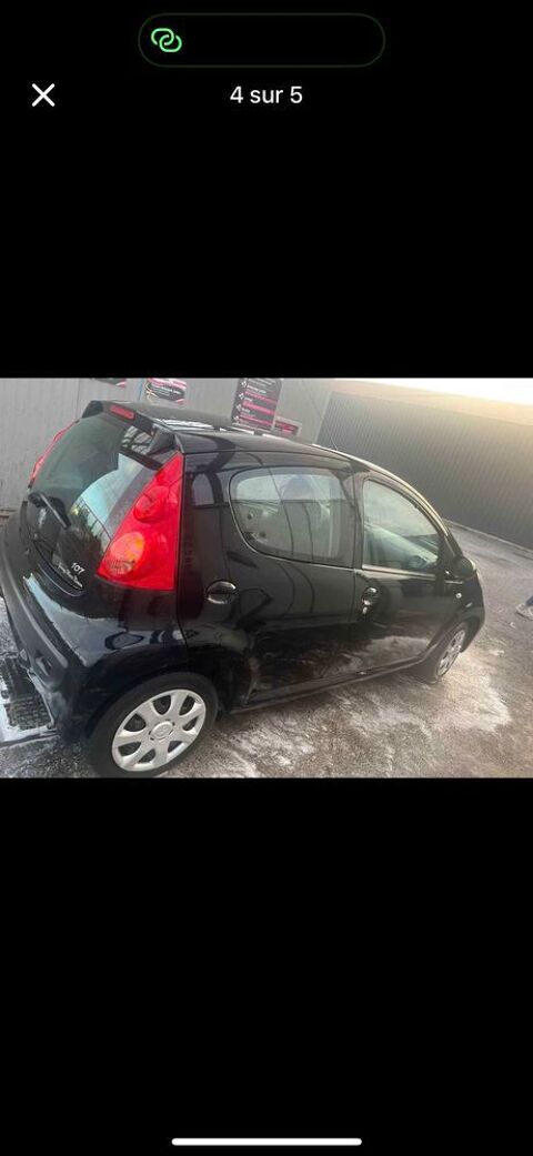 Peugeot 107 1.0e 12V 68ch BLUE LION 2-Tronic Black & Silver 2008 occasion Solre-le-Ch&acirc;teau 59740