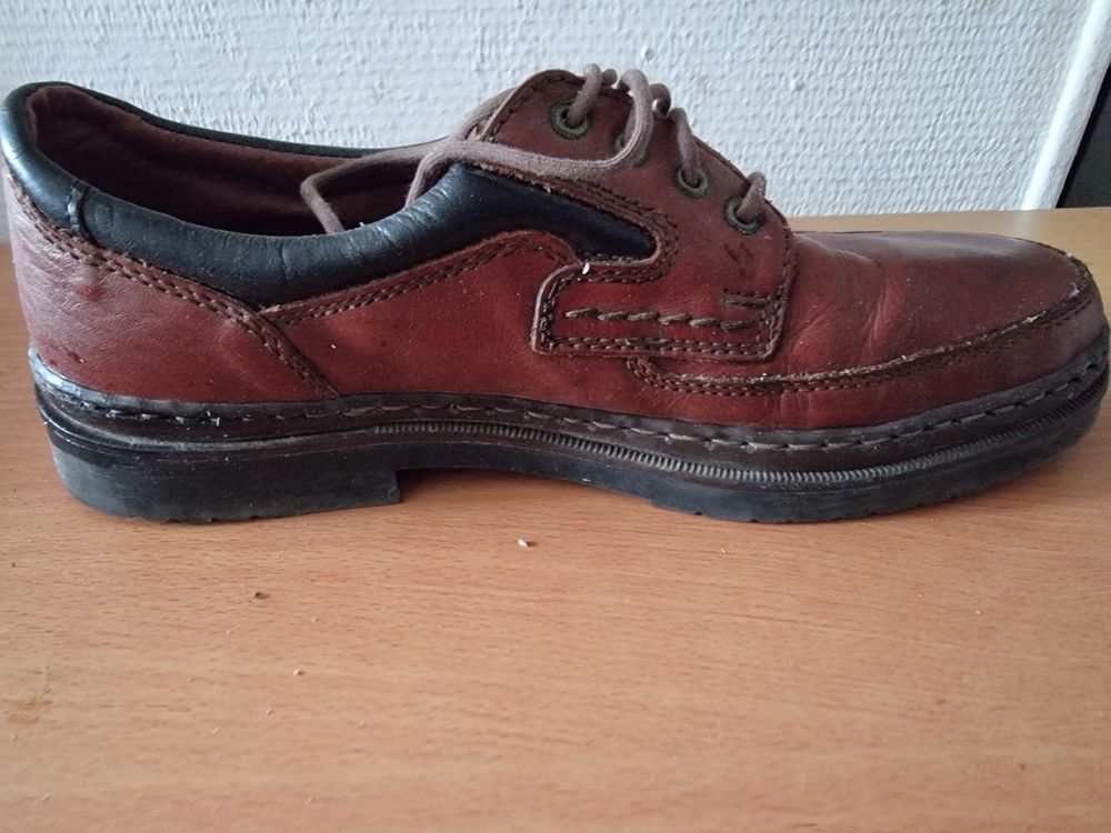Chaussure cuir v&eacute;ritable Chaussures