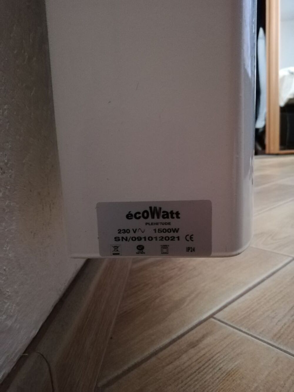 3 radiateurs ECO WATT PLENITUDE EN FONTE D'ALUMINIUM Bricolage