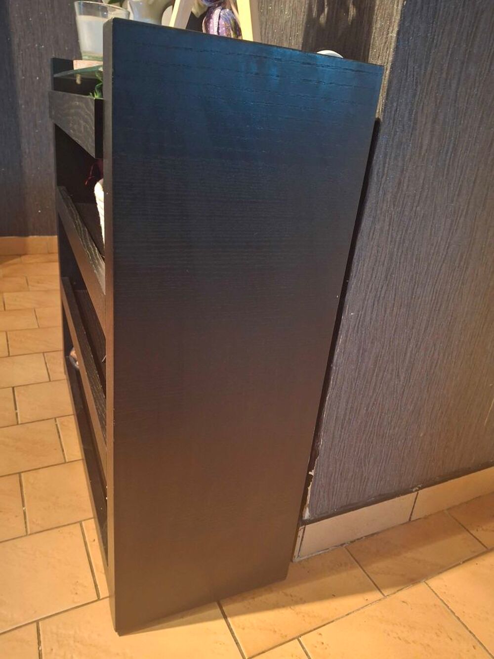 meuble de chevet ou rangement ikea malm brun n&eacute;gociable Meubles