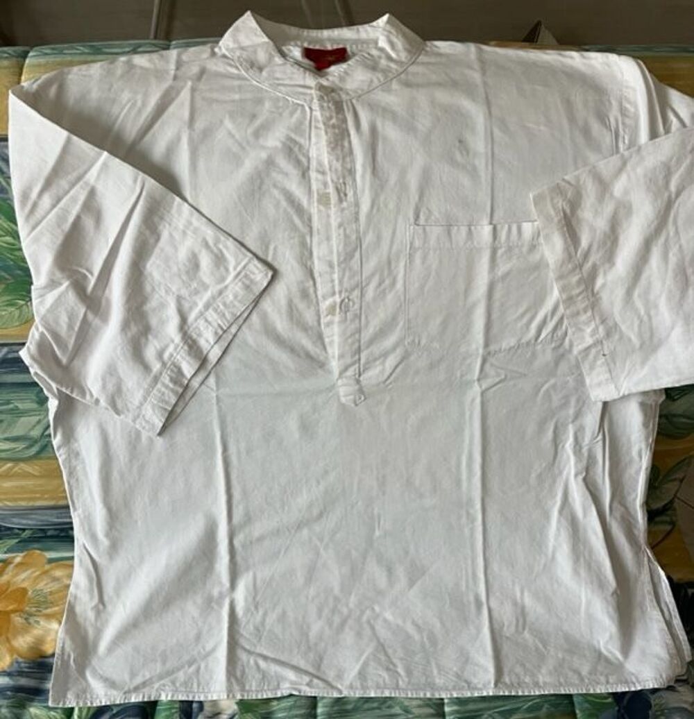 Lot de 2 CHEMISES homme taille 3 XL marque Coline Vtements