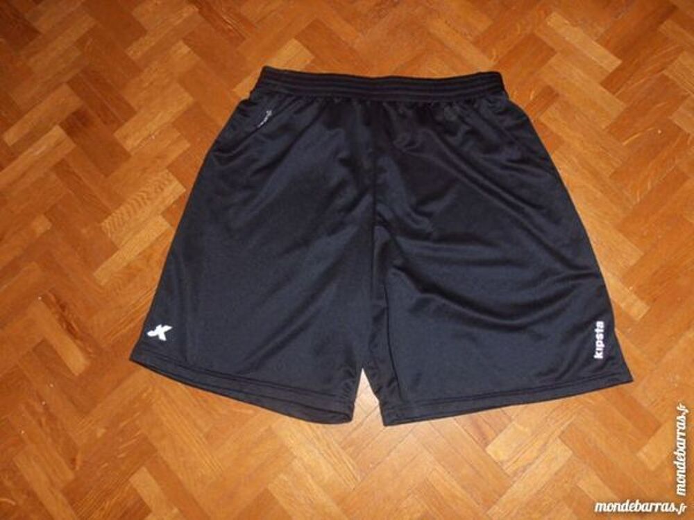 SHORT FOOTBALL ADULTE BLANC ET MARINE(68) Sports