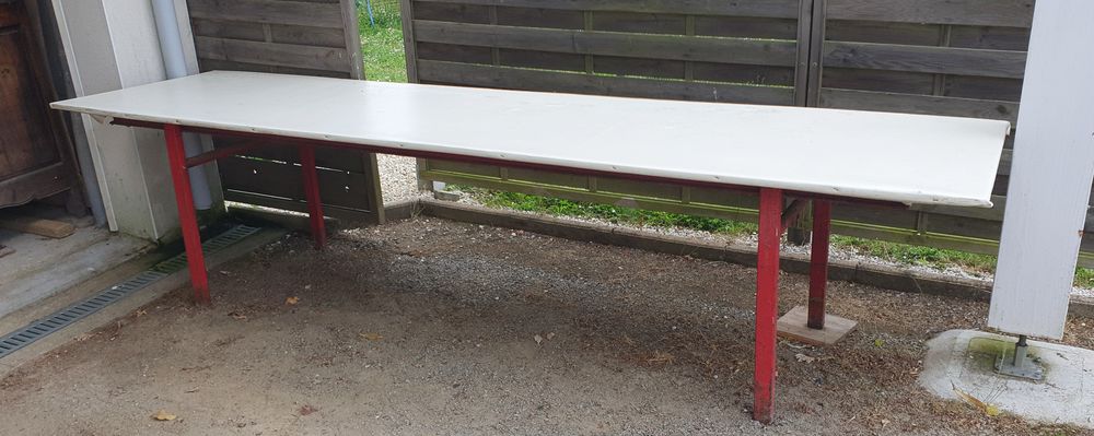 Table rustique longue Meubles