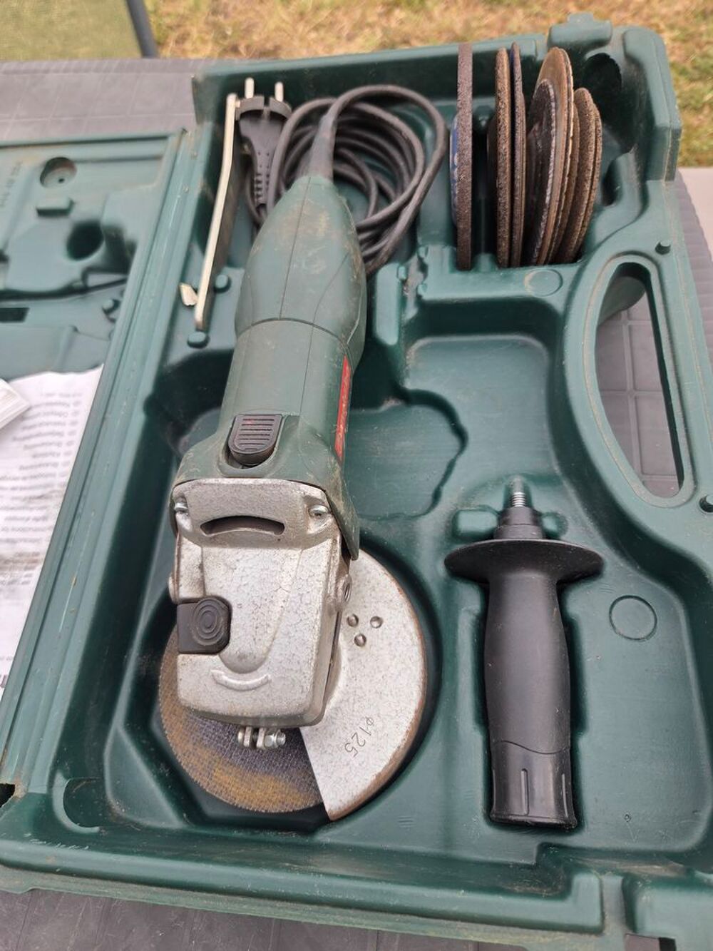 Ponceuse &eacute;lectrique METABO Bricolage