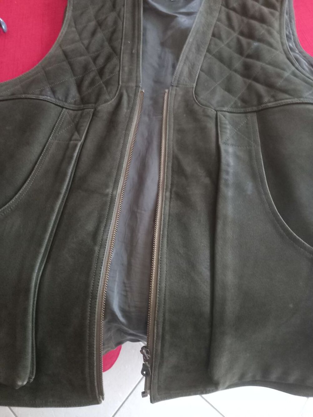 Veste en cuir Vêtements
