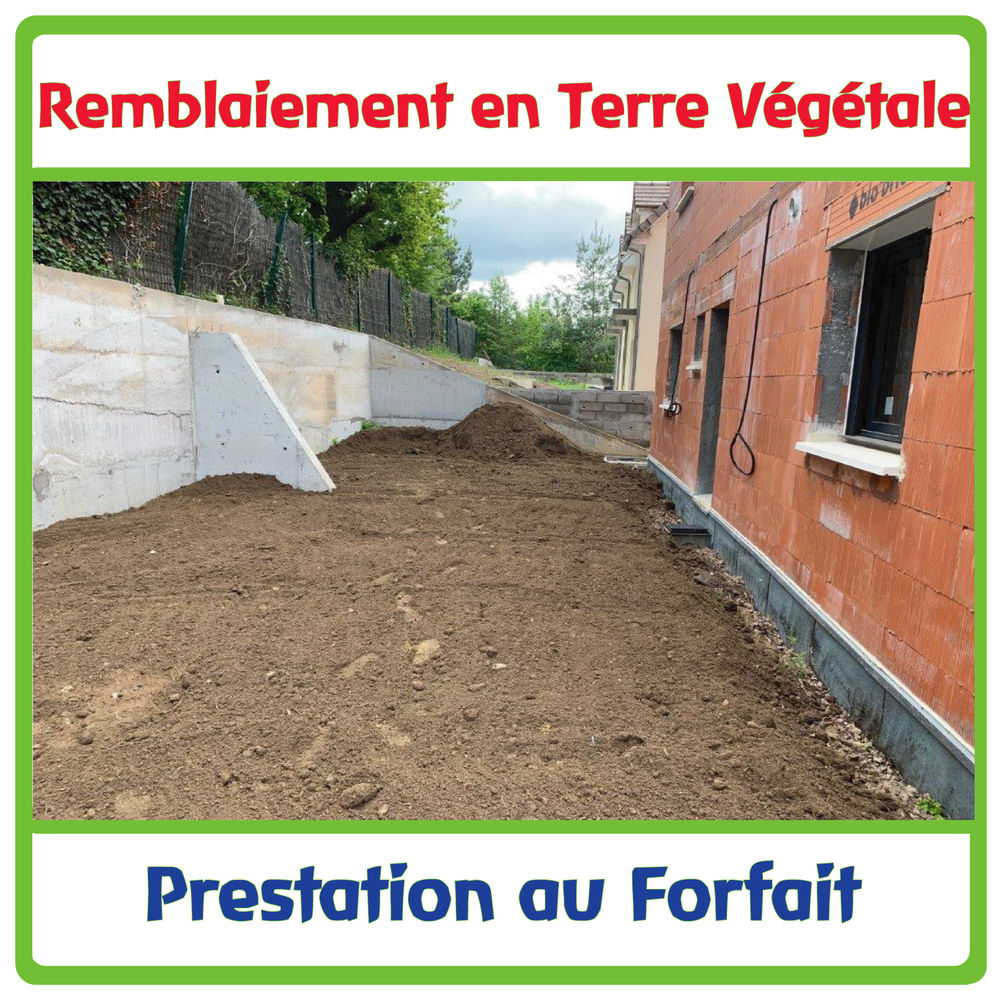 Mise en place de Terre V&eacute;g&eacute;tale Jardin