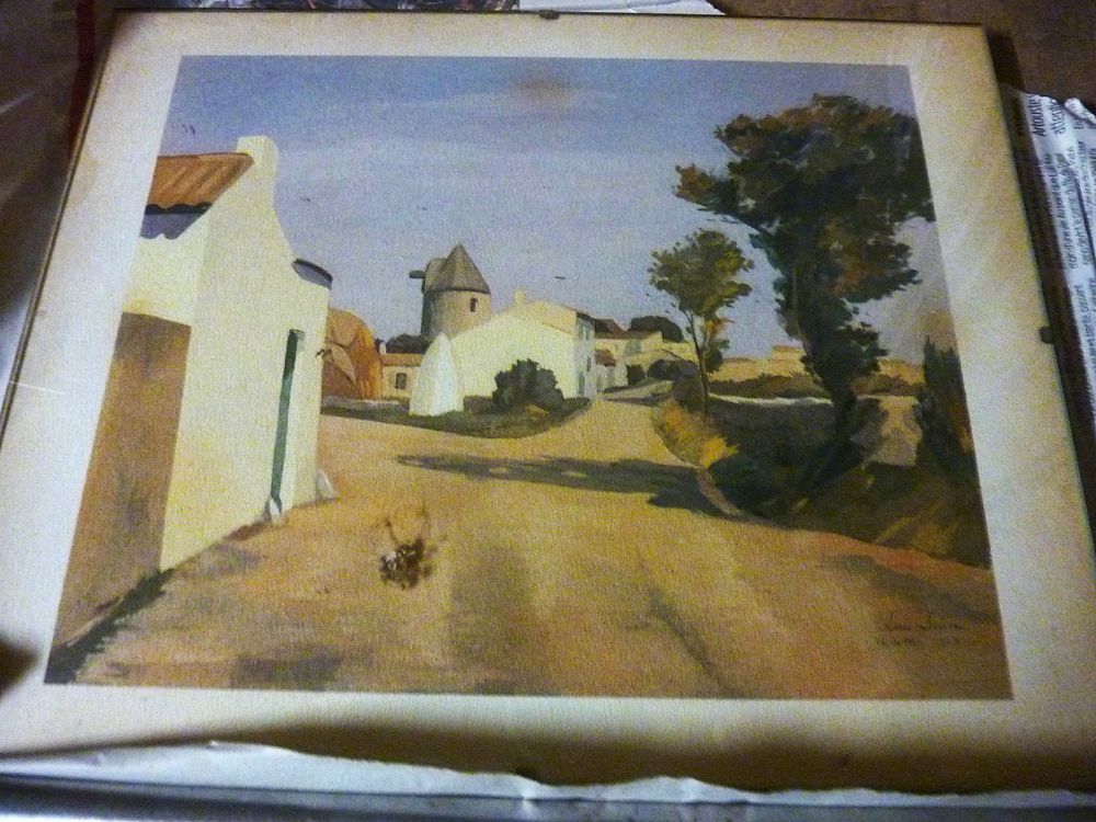 Gravure "Pastel" et autre Décoration