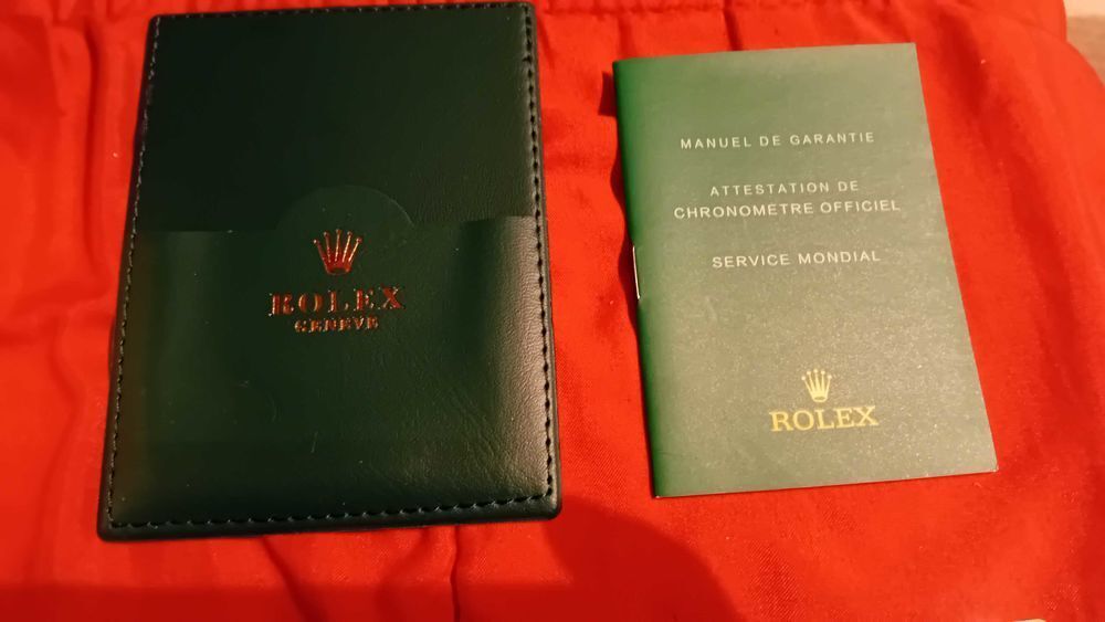 ROLEX BOITE OYESTER PERPETUAL ET ACCESSOIRES 