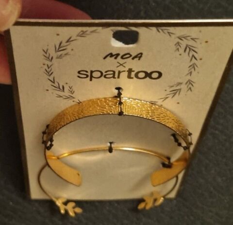 Bracelets fantaisie dor�s ? MOA x Spartoo ? Neufs 7 Aix-les-Bains (73)