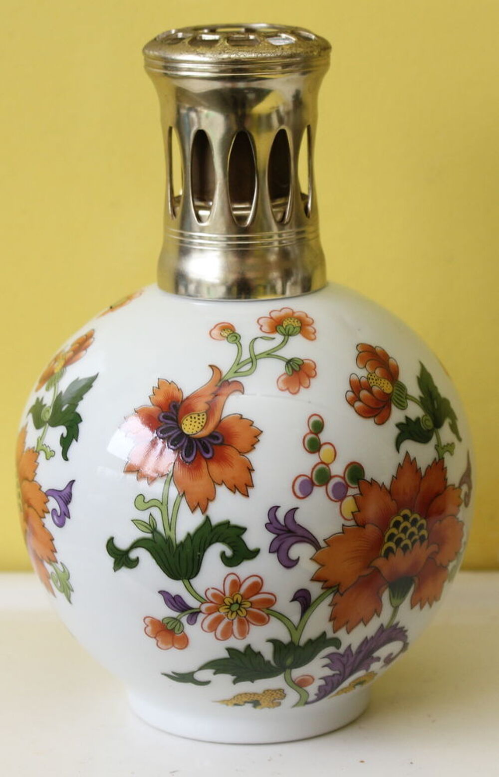 Lampe Berger Tharaud porcelaine Limoges 1966 Décoration