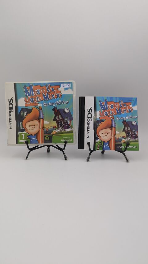 Jeu Nintendo DS Max & the Magic Marker en boite, complet 7 Vulbens (74)