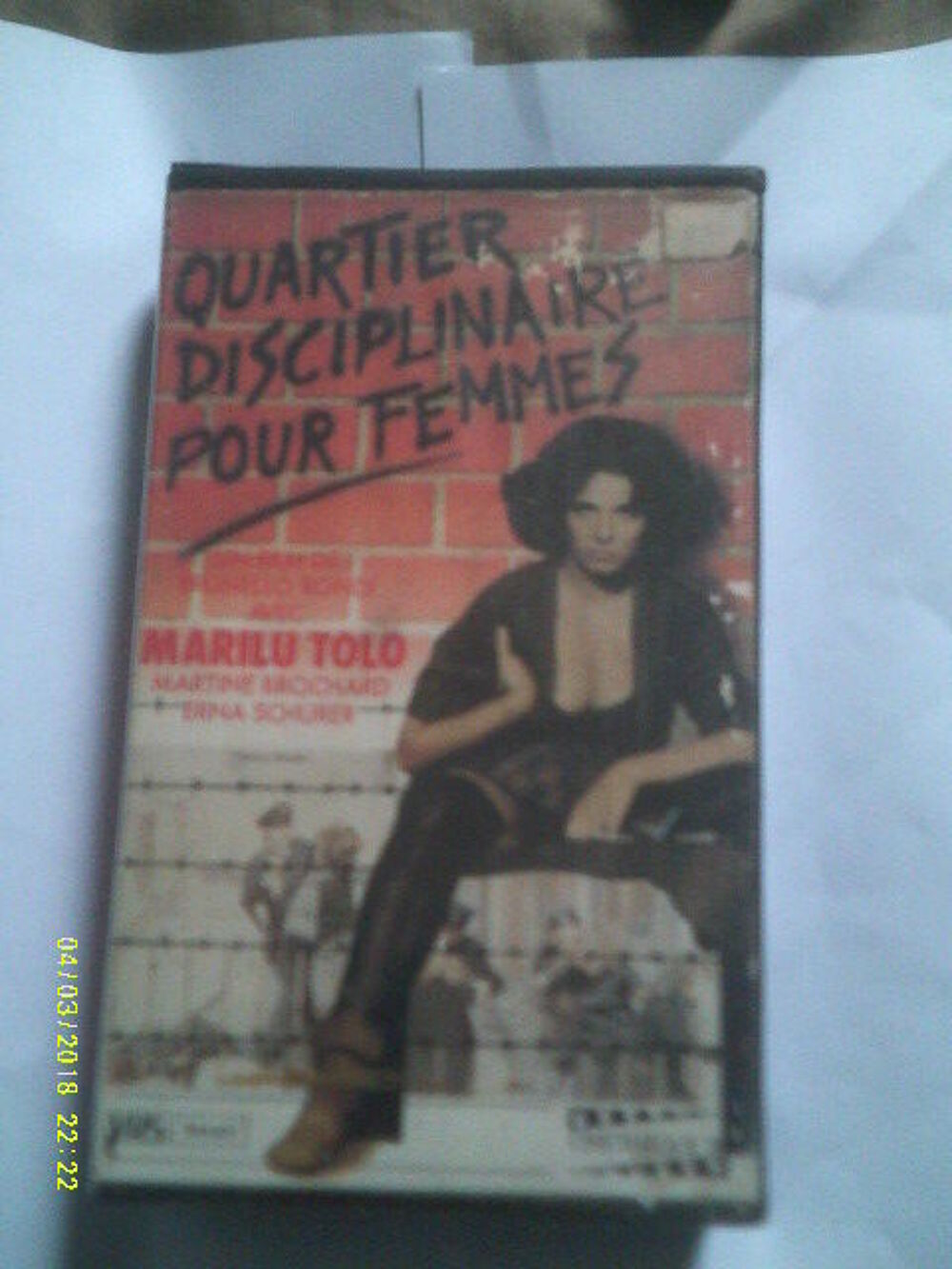 QUARTIER DISCIPLINAIRES POUR FEMMES avec marilu Tolo DVD et blu-ray
