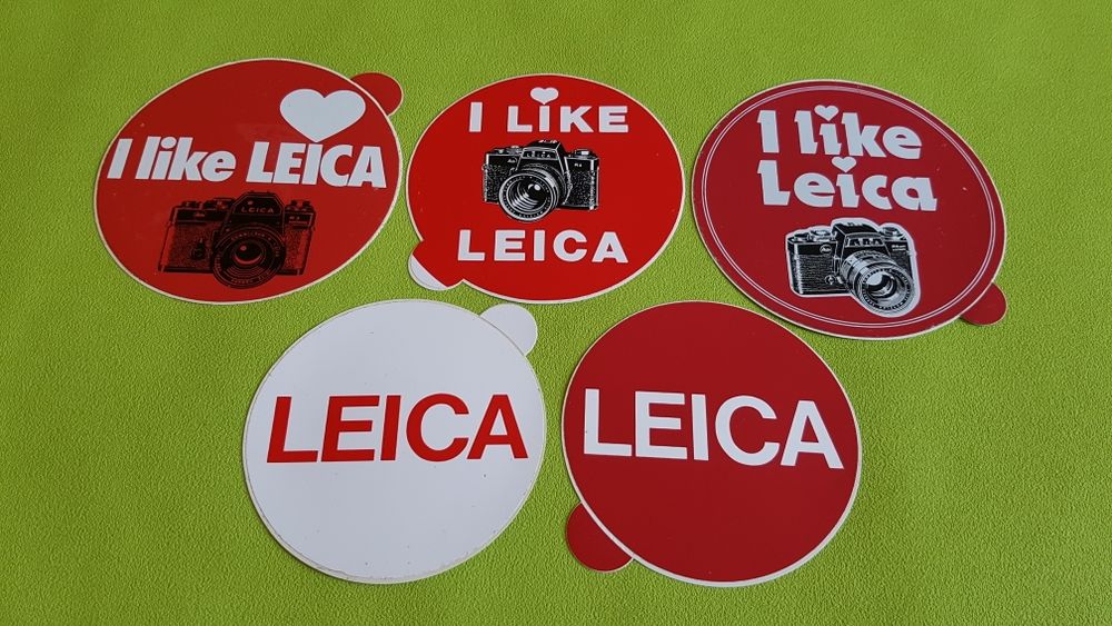 LES AUTOCOLLANTS LEICA 