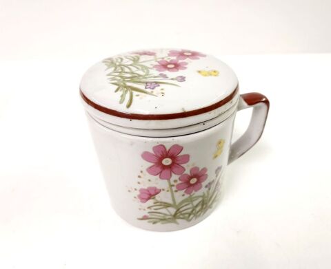 Th�iere-tisani�re individuelle en porcelaine 8 Montigny-aux-Amognes (58)