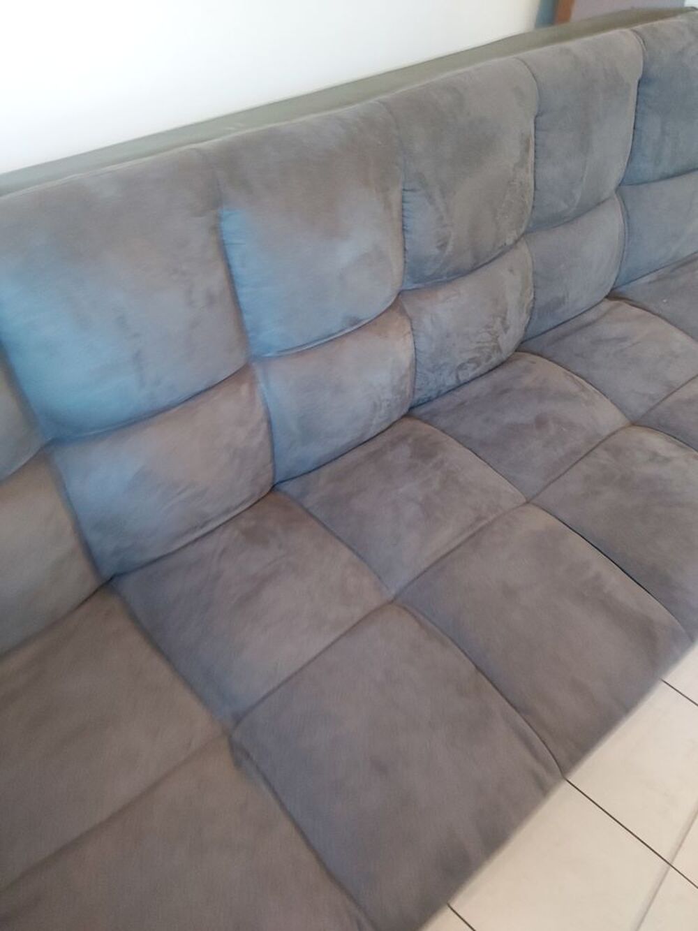 Clic clac canap&eacute; lit couleur gris Meubles
