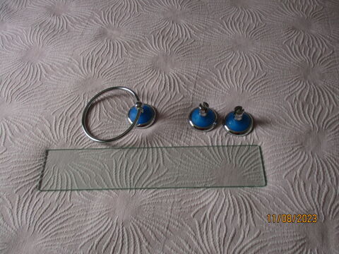 Ensemble pour salle de bain tablette et porte serviette 15 Flac (16)