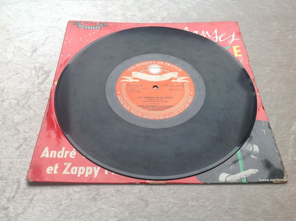 ANDR&Eacute; VERCHUREN ZAPPY MAX 33 TOURS Envoi Possible
CD et vinyles