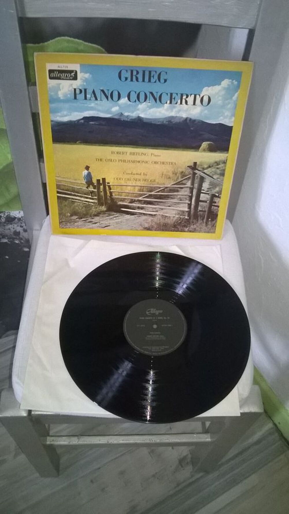 Vinyle Edvard Grieg - Robert Riefling - Oslo Filharmoniske O CD et vinyles