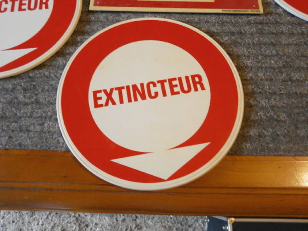 
7 Panneaux indicateur d'extincteur Bricolage
