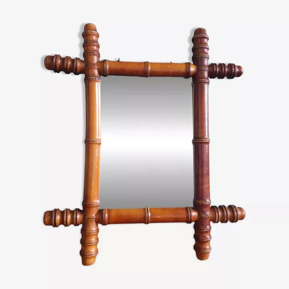 MIROIR BAMBOU , A VOIR SUR PLACE ,,, FAIRE UNE OFFRE? !! Décoration