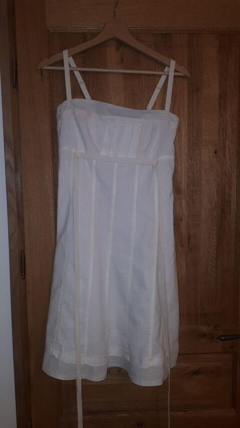 Robe blanc cass� marque Grifelin taille M 6 Villiers (86)