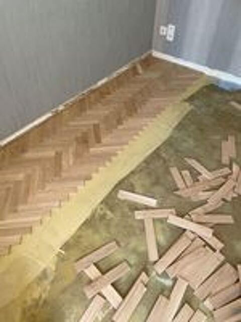   Peinture, Pose de parquet, menuiserie & cuisine sur mesure ? 