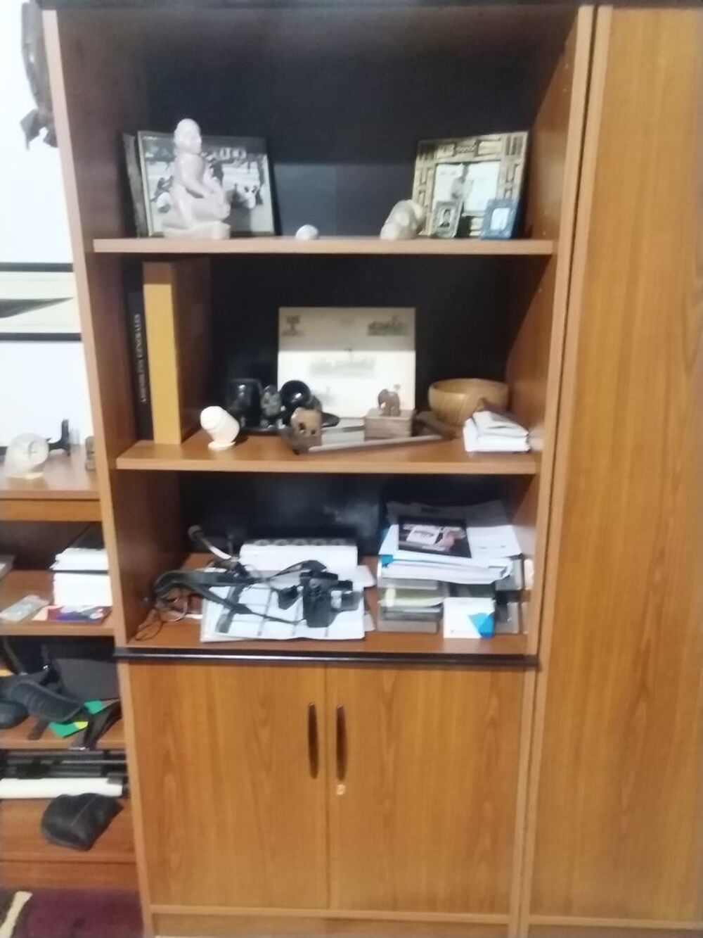 Ensemble de bureau acajou Meubles