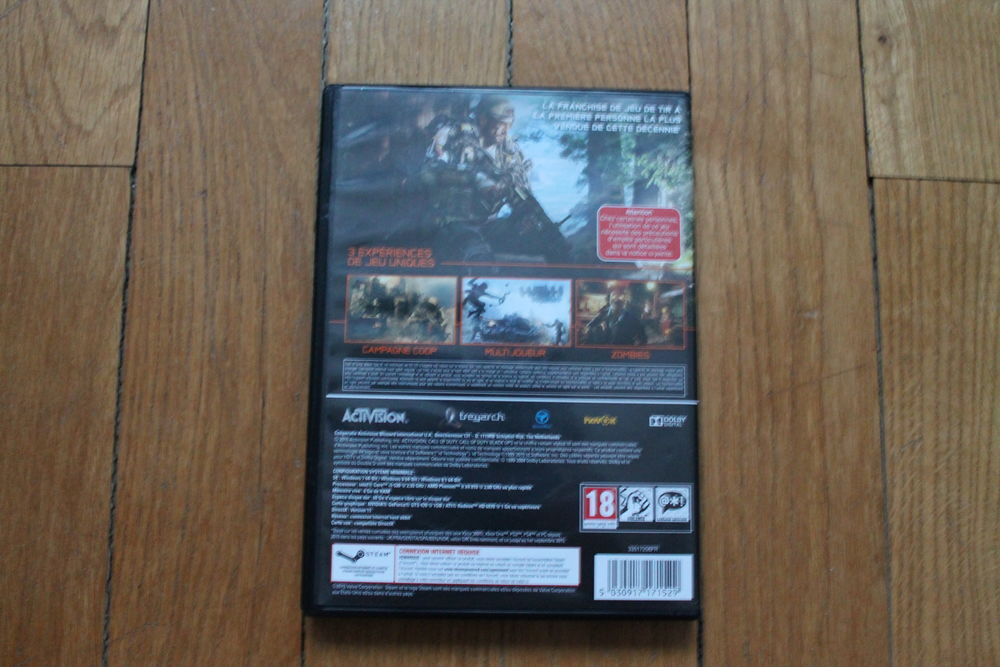 JEU PC CALL OF DUTY BLACK OPS III Consoles et jeux vidéos