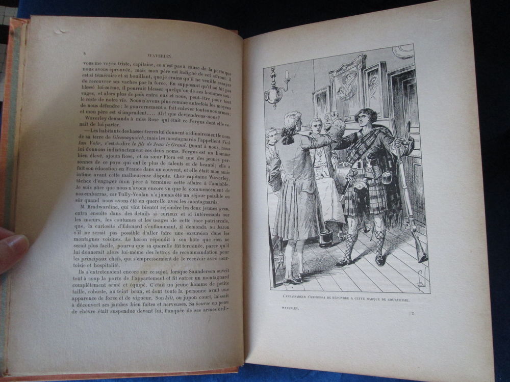 Livre ancien Waverley 