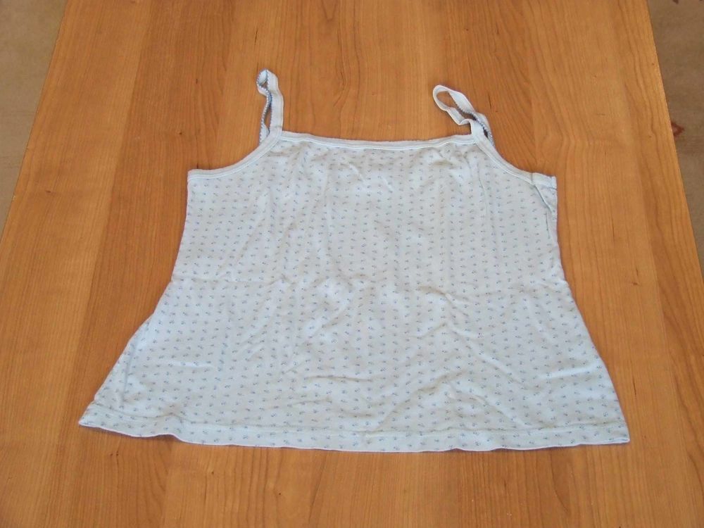 Caraco, haut de pyjama, Turquoise, T. 42 44, TBE Vêtements