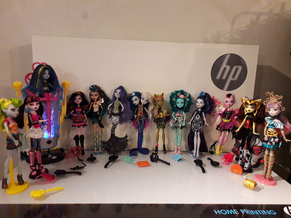 Vends lot de 13 poup&eacute;es Monster High
Jeux / jouets