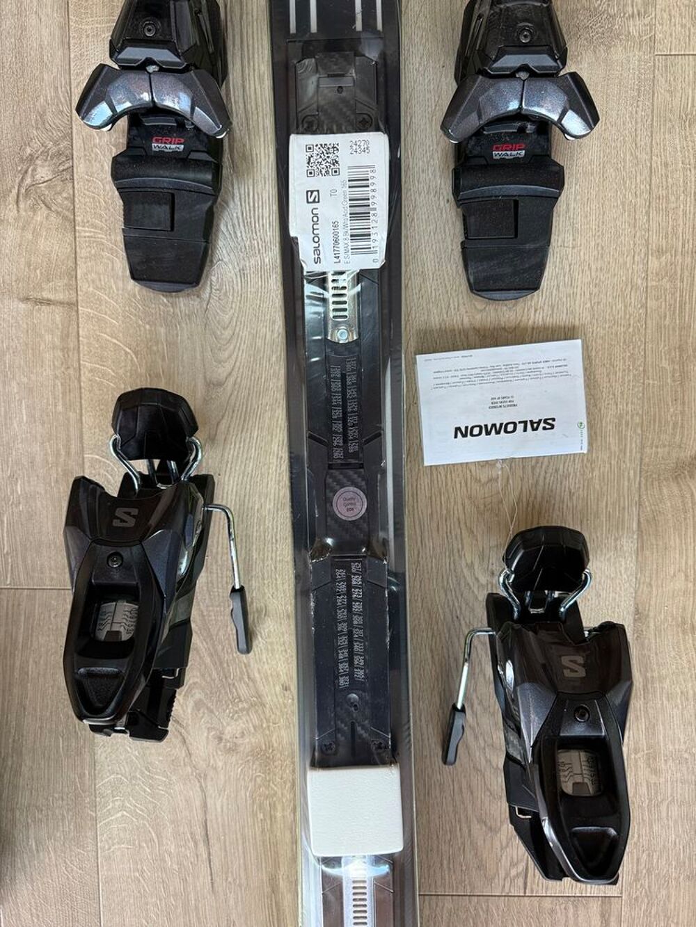 Pack de ski Salomon S MAX 165cm + fixations EM11 Sports