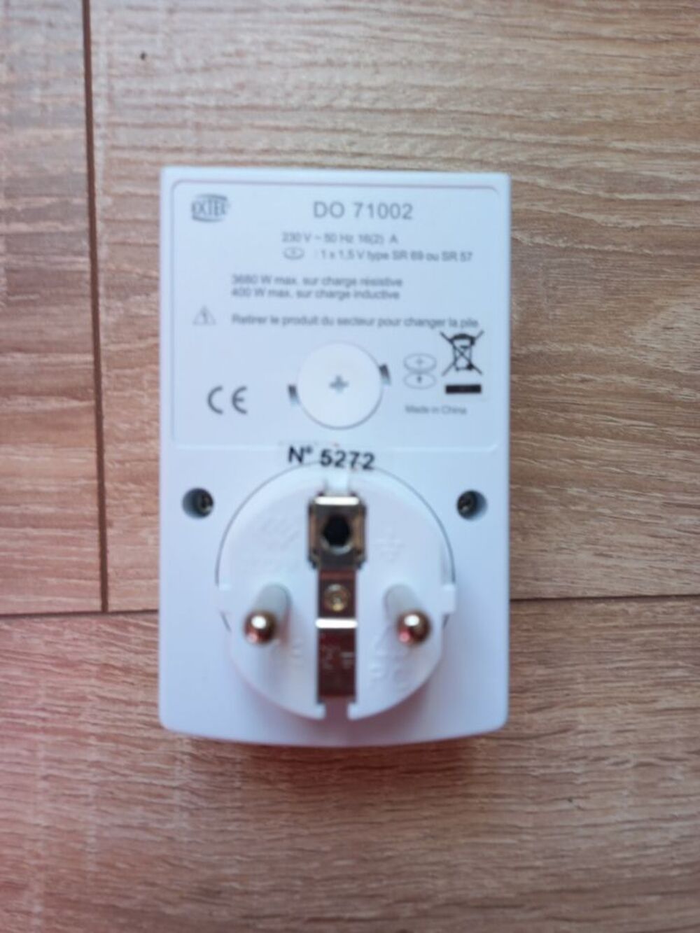 PROGRAMMATEUR HEBDOMADAIRE Bricolage