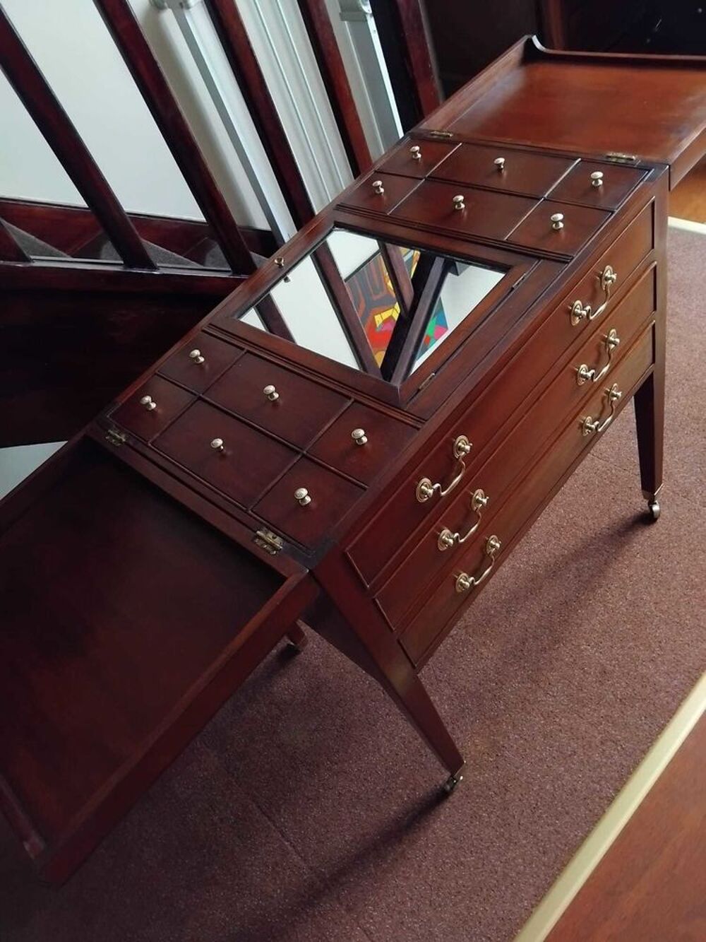 meuble coiffeuse d homme anglais Meubles