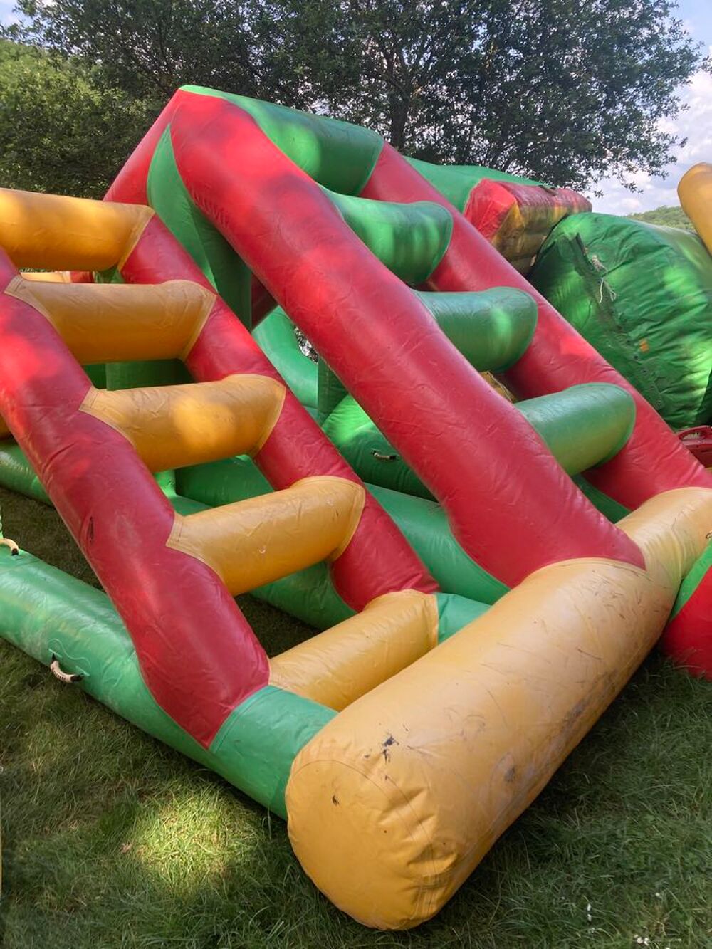 Parc gonflable sur l'eau Sports