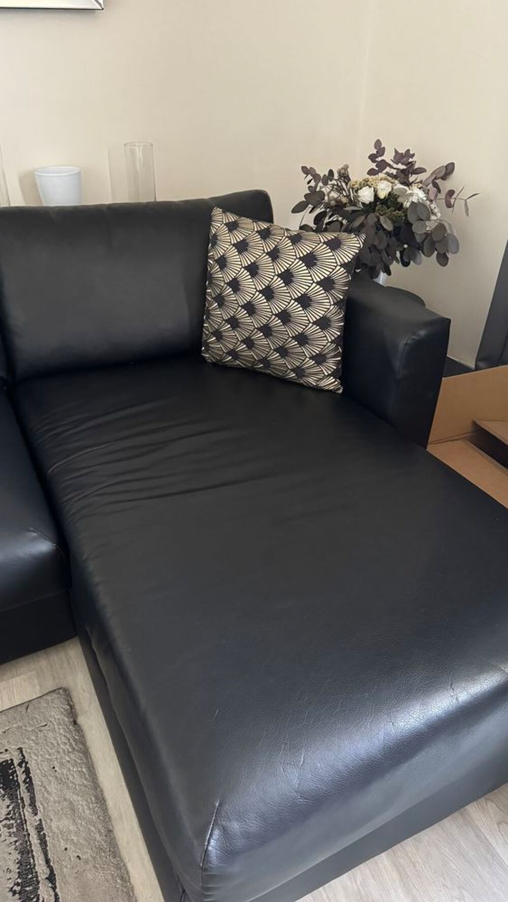 Tr&egrave;s bon &eacute;tat - Canap&eacute; 3 places convertible lit IKEA VIMLE Meubles